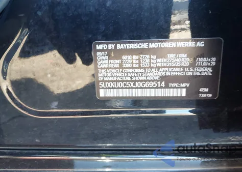 2018 BMW X6 Sdrive35I from USA, damaged, VIN 5UXKU0C5XJ0G69514